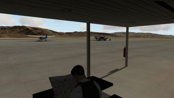 Игра X-Plane 11 - Add-on: Aerosoft - KTNP - Airport Twentynine Palms, скриншот