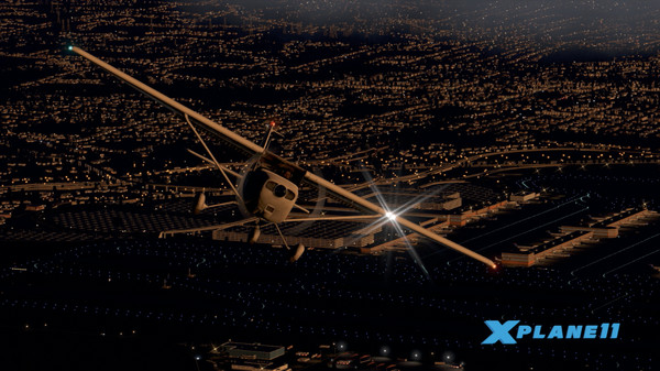 Игра X-Plane 11, скриншот