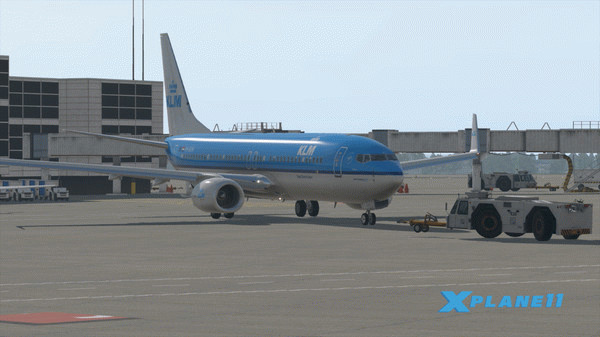 Игра X-Plane 11, скриншот
