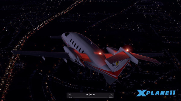 Игра X-Plane 11, скриншот