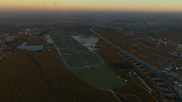 Игра X-Plane 12 Add-on: Aerosoft - Airport Berlin-Tegel, скриншот