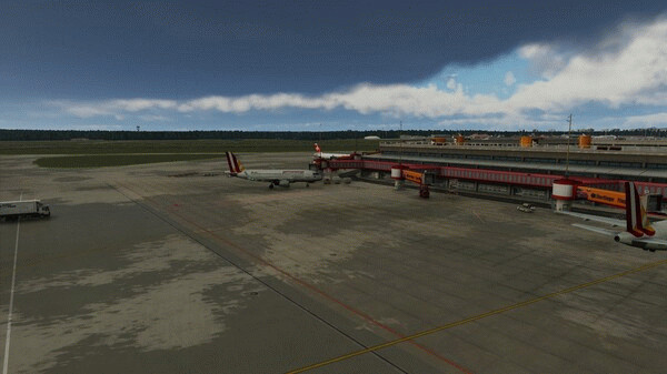 Игра X-Plane 12 Add-on: Aerosoft - Airport Berlin-Tegel, скриншот