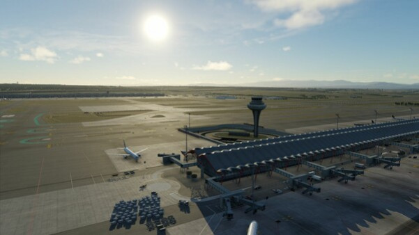 Игра X-Plane 12 Add-on: Aerosoft - Airport Madrid, скриншот