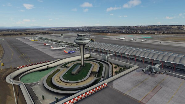 Игра X-Plane 12 Add-on: Aerosoft - Airport Madrid, скриншот
