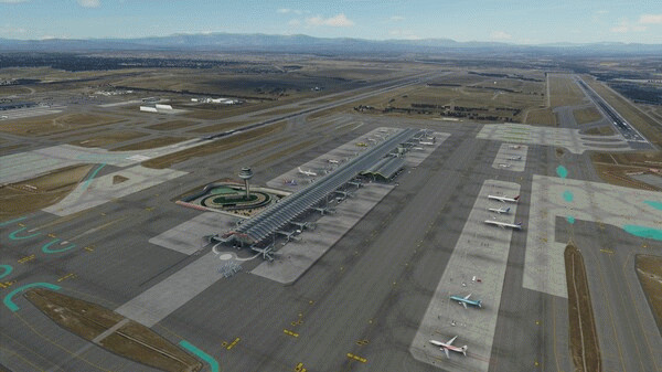 Игра X-Plane 12 Add-on: Aerosoft - Airport Madrid, скриншот
