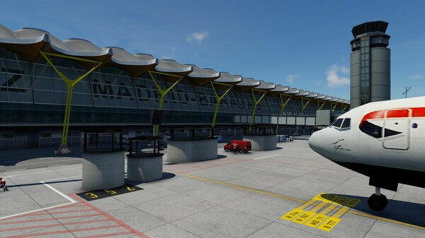 Игра X-Plane 12 Add-on: Aerosoft - Airport Madrid, скриншот