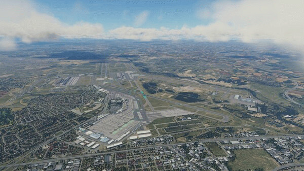 Игра X-Plane 12 Add-on: Aerosoft - Airport Madrid, скриншот