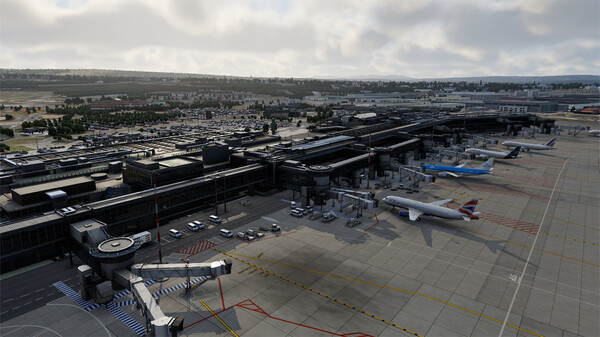Игра X-Plane 12 Add-on: Aerosoft - Airport Marseille, скриншот