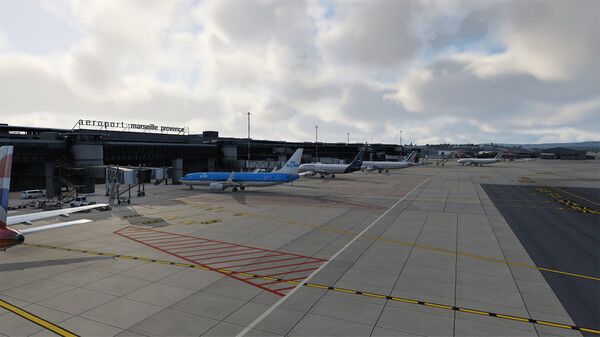 Игра X-Plane 12 Add-on: Aerosoft - Airport Marseille, скриншот
