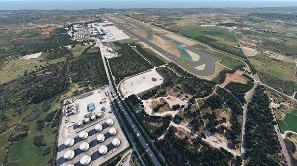 Игра X-Plane 12 Add-on: Aerosoft - Airport Menorca, скриншот