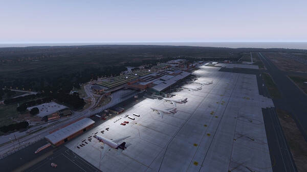 Игра X-Plane 12 Add-on: Aerosoft - Airport Menorca, скриншот