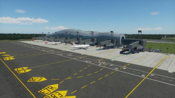 Игра X-Plane 12 Add-on: Aerosoft - Airport Zagreb, скриншот