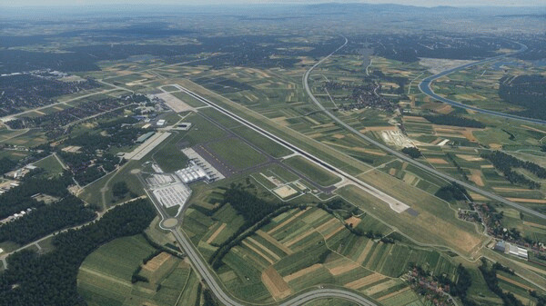 Игра X-Plane 12 Add-on: Aerosoft - Airport Zagreb, скриншот