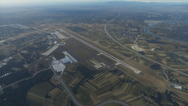Игра X-Plane 12 Add-on: Aerosoft - Airport Zagreb, скриншот