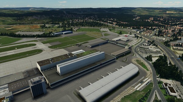 Игра X-Plane 12 Add-on: Aerosoft - Airport Zurich V2.0, скриншот