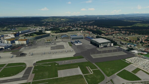 Игра X-Plane 12 Add-on: Aerosoft - Airport Zurich V2.0, скриншот
