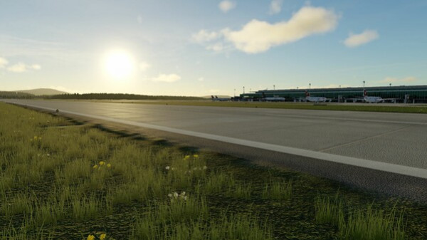 Игра X-Plane 12 Add-on: Aerosoft - Airport Zurich V2.0, скриншот