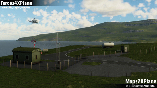 Игра X-Plane 12 Add-on: Aerosoft - Faroe Islands XP, скриншот