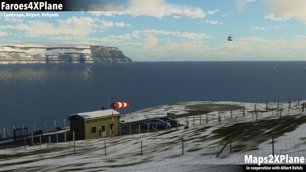 Игра X-Plane 12 Add-on: Aerosoft - Faroe Islands XP, скриншот