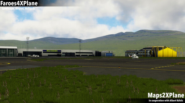 Игра X-Plane 12 Add-on: Aerosoft - Faroe Islands XP, скриншот