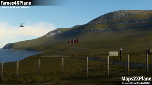 Игра X-Plane 12 Add-on: Aerosoft - Faroe Islands XP, скриншот