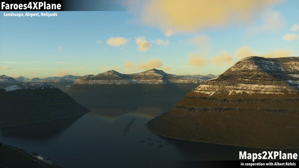 Игра X-Plane 12 Add-on: Aerosoft - Faroe Islands XP, скриншот