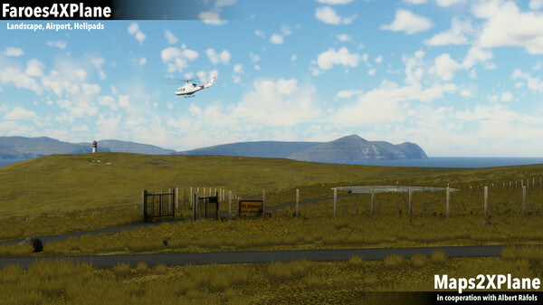 Игра X-Plane 12 Add-on: Aerosoft - Faroe Islands XP, скриншот