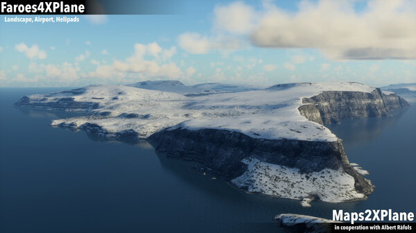 Игра X-Plane 12 Add-on: Aerosoft - Faroe Islands XP, скриншот