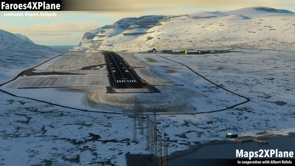 Игра X-Plane 12 Add-on: Aerosoft - Faroe Islands XP, скриншот