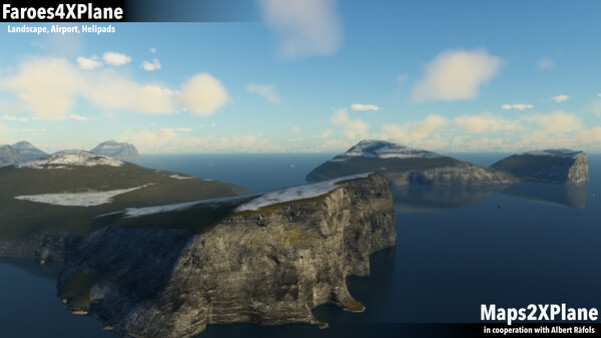 Игра X-Plane 12 Add-on: Aerosoft - Faroe Islands XP, скриншот