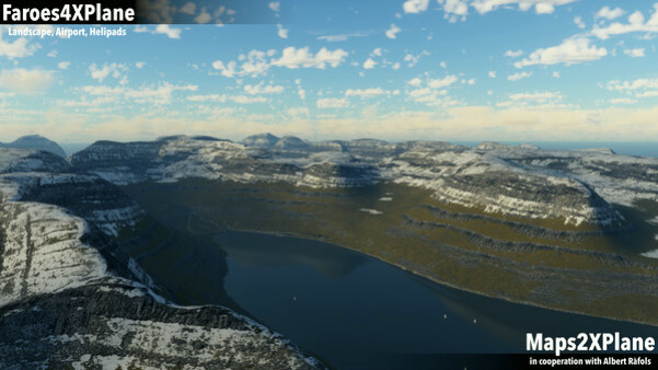 Игра X-Plane 12 Add-on: Aerosoft - Faroe Islands XP, скриншот