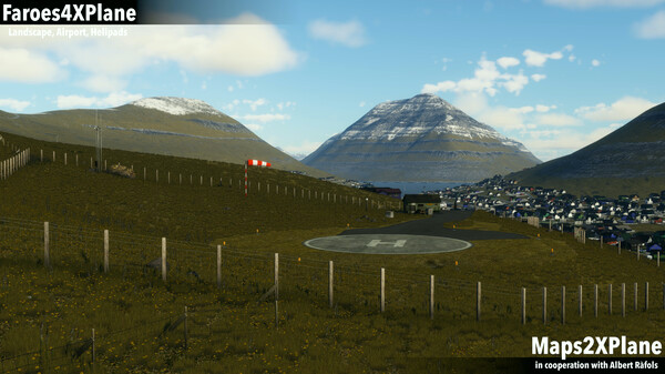 Игра X-Plane 12 Add-on: Aerosoft - Faroe Islands XP, скриншот