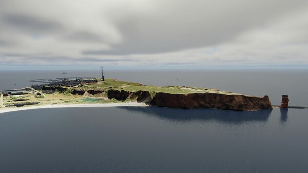 Игра X-Plane 12 Add-on: Aerosoft - Helgoland, скриншот