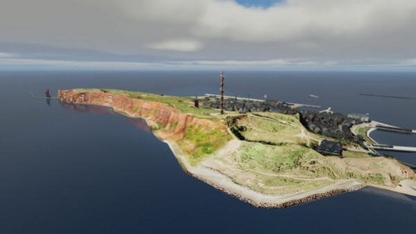 Игра X-Plane 12 Add-on: Aerosoft - Helgoland, скриншот