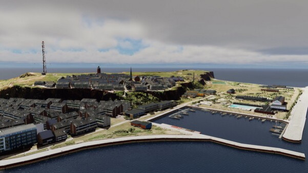 Игра X-Plane 12 Add-on: Aerosoft - Helgoland, скриншот