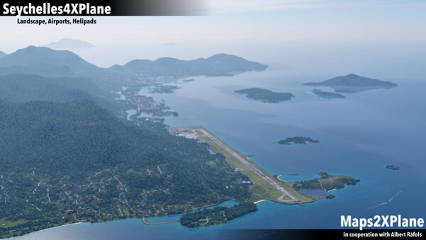 Игра X-Plane 12 Add-on: Aerosoft - Seychelles XP, скриншот