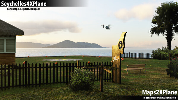 Игра X-Plane 12 Add-on: Aerosoft - Seychelles XP, скриншот