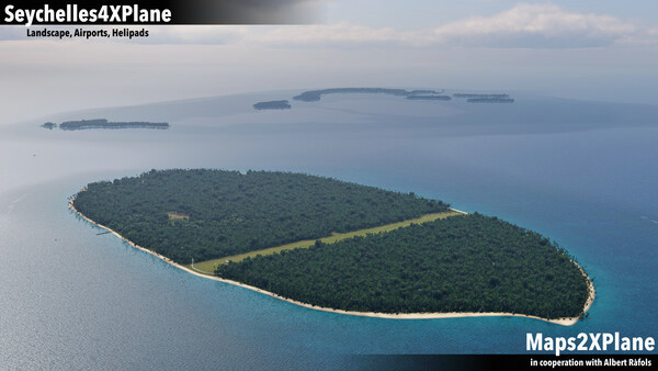 Игра X-Plane 12 Add-on: Aerosoft - Seychelles XP, скриншот