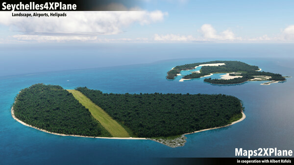 Игра X-Plane 12 Add-on: Aerosoft - Seychelles XP, скриншот