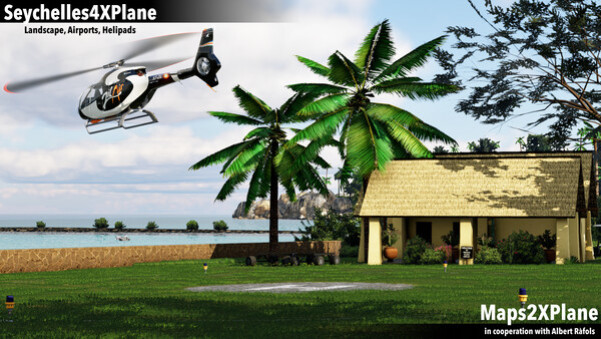 Игра X-Plane 12 Add-on: Aerosoft - Seychelles XP, скриншот