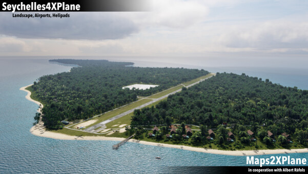 Игра X-Plane 12 Add-on: Aerosoft - Seychelles XP, скриншот