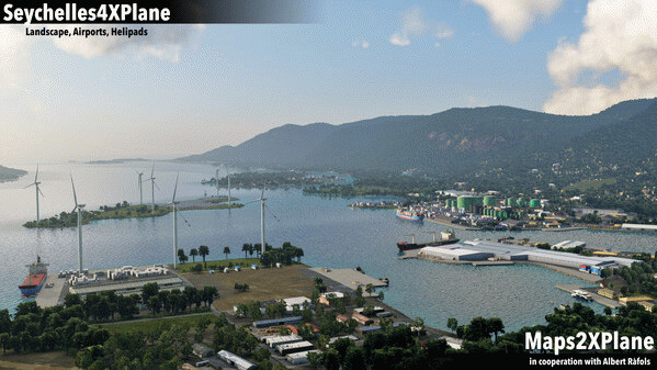 Игра X-Plane 12 Add-on: Aerosoft - Seychelles XP, скриншот