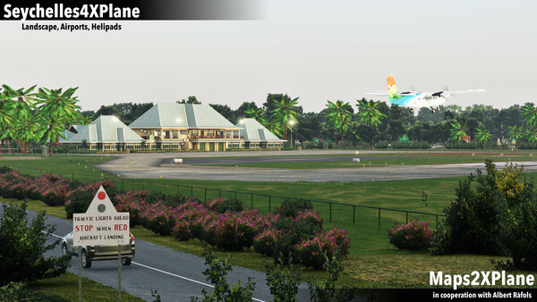 Игра X-Plane 12 Add-on: Aerosoft - Seychelles XP, скриншот
