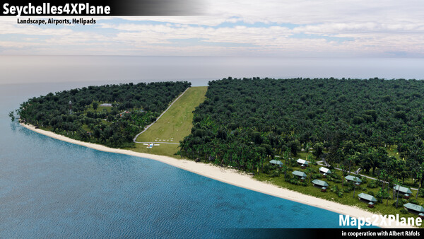 Игра X-Plane 12 Add-on: Aerosoft - Seychelles XP, скриншот