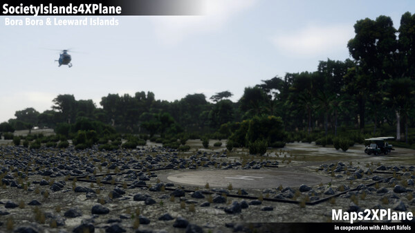 Игра X-Plane 12 Add-on: Aerosoft - Society Islands XP - Bora Bora & Leeward Islands, скриншот