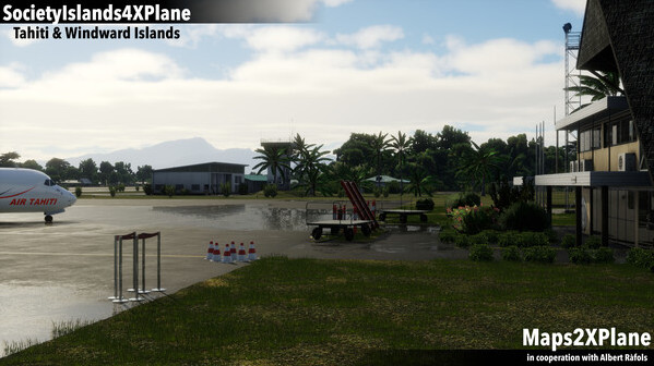Игра X-Plane 12 Add-on: Aerosoft - Society Islands XP - Tahiti & Windward Islands, скриншот