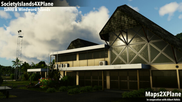 Игра X-Plane 12 Add-on: Aerosoft - Society Islands XP - Tahiti & Windward Islands, скриншот