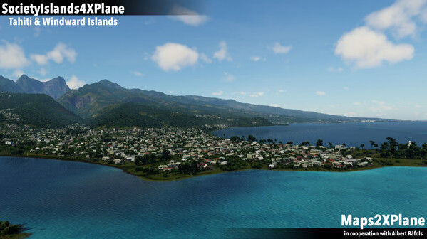 Игра X-Plane 12 Add-on: Aerosoft - Society Islands XP - Tahiti & Windward Islands, скриншот