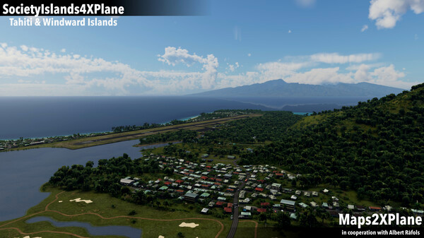 Игра X-Plane 12 Add-on: Aerosoft - Society Islands XP - Tahiti & Windward Islands, скриншот