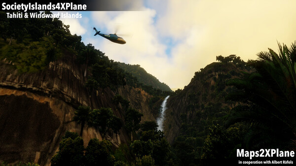 Игра X-Plane 12 Add-on: Aerosoft - Society Islands XP - Tahiti & Windward Islands, скриншот